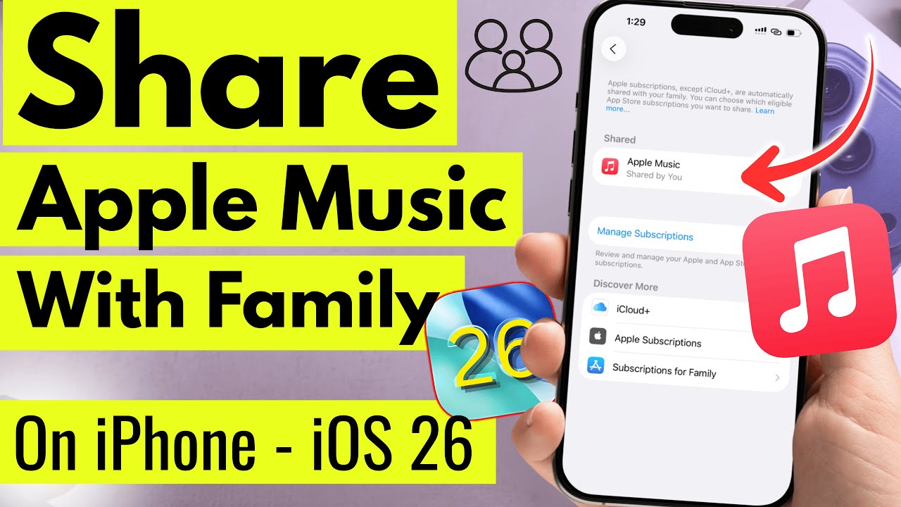 How To Share Apple Music With Family (A Complete Guide) 2026 - iOS 26