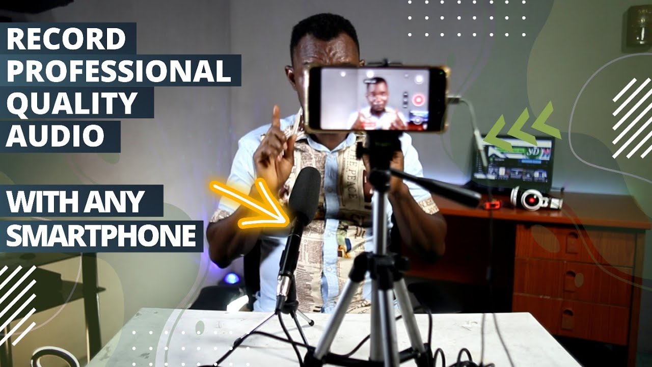 How to Record Video In Your Smartphone With External Professional Mic