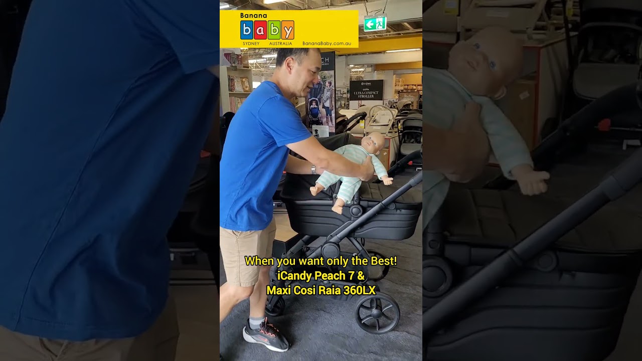 Если вы хотите только самое лучшее. Ознакомьтесь с моделями Maxi Cosi Raia 360LX и iCandy Peach 7.
