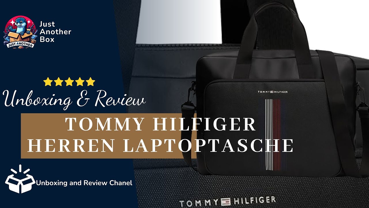 💼🖥️ Tommy Hilfiger Laptoptasche &ndash; Stilvolle Business-Tasche im Test! 🔥