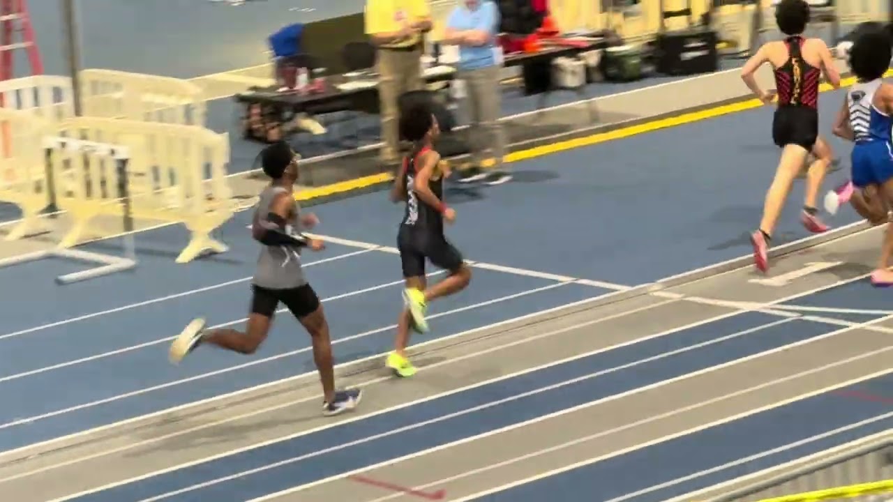 2/4/26 4A East Regionals Indoor T&F Champ 1600M Run Noel (NJ) Cyrus, Jr.