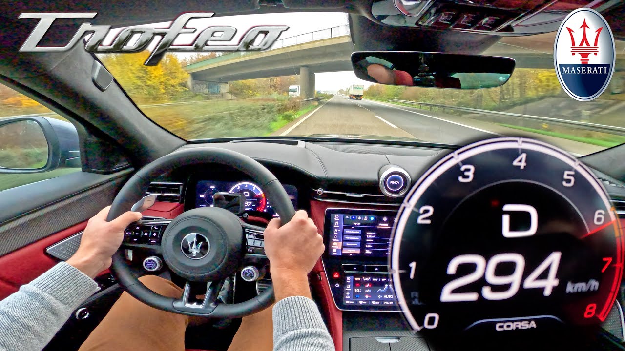 Maserati Grecale Trofeo is a 530HP V6 TWIN TURBO SUV that will do 294km/h!