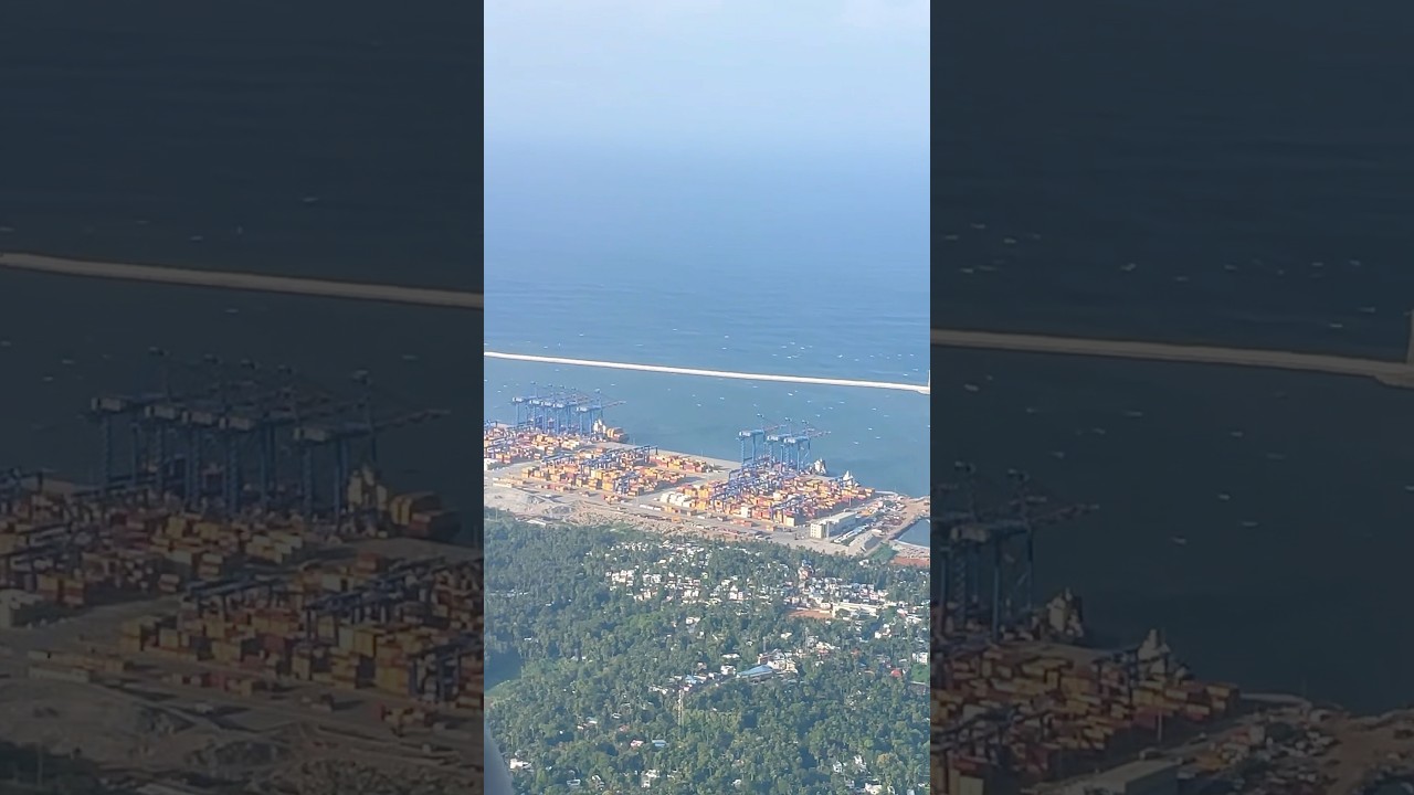 Vizhinjam Port Aerial View