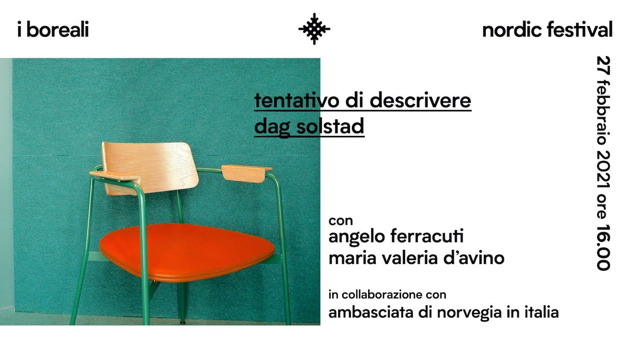 «Tentativo di descrivere Dag Solstad»