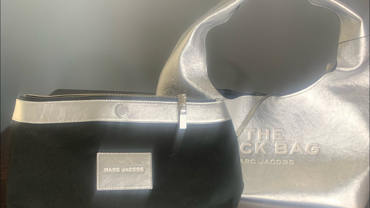Marc Jacobs “ THE SACK BAG “ in Metallic