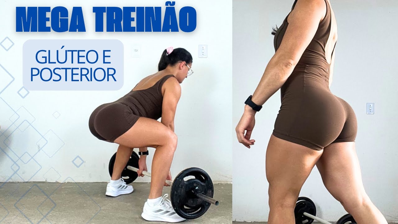 O Treino de Glúteo + Pesado da Minha Vida Em Casa