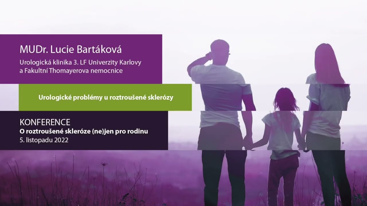 MUDr. Lucie Bartáková - Urologické problémy u roztroušené sklerózy