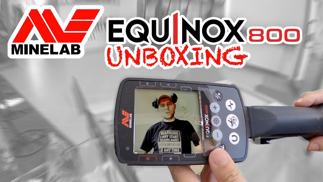 Minelab Equinox 800 unboxing i opinia