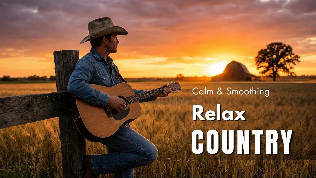 【Country Relax 268】Cozy Playlist / for Relax / Work / Pop / Ballad / Study / Coffee 🤠🎶