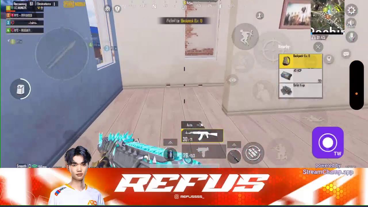 REFUS PUBGM Live Stream