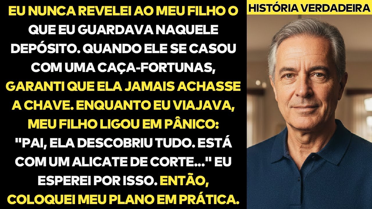 Eu Nunca Contei Ao Meu Filho Sobre O Depósito. Quando Ele Casou, A Esposa Tentou Invadi-lo...