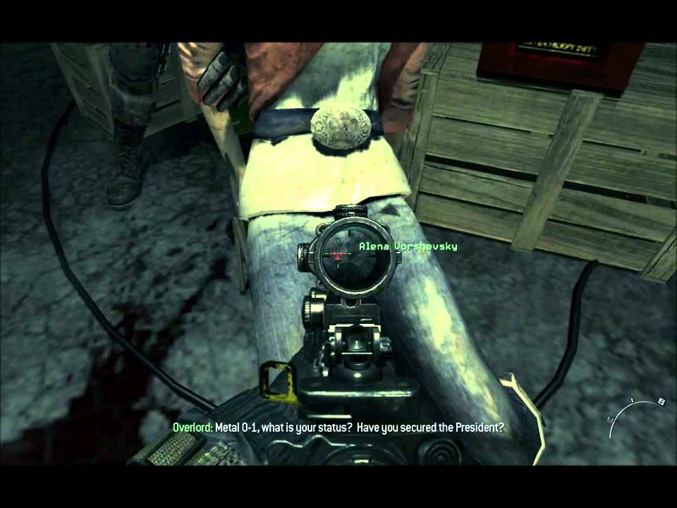 Call Of Duty Modern Warfare 3 Rescue President's Daughter HD