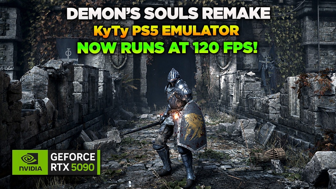 Demon's Souls Remake on PC at 4K 120 FPS! KyTy PS5 Emulator Now with DLSS | RTX 5090 | 9800X3D