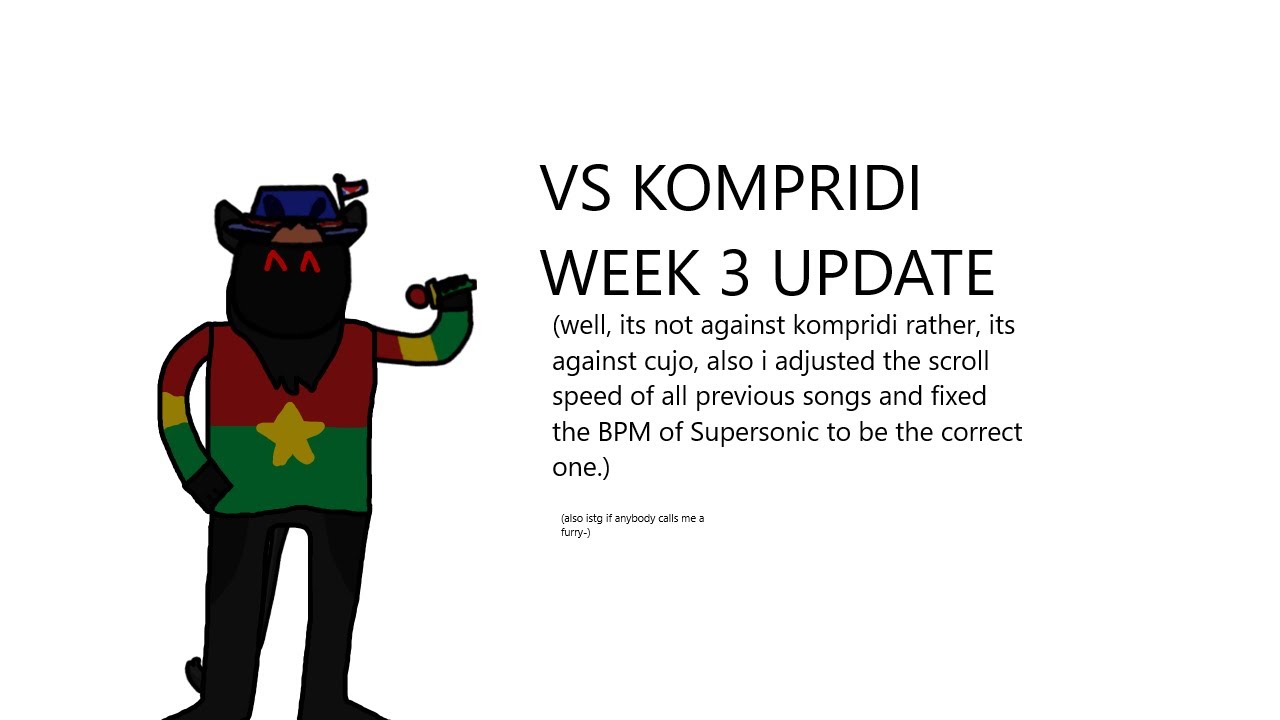 VS Kompridi Friday Night Funkin' Mod Week 3 Update!