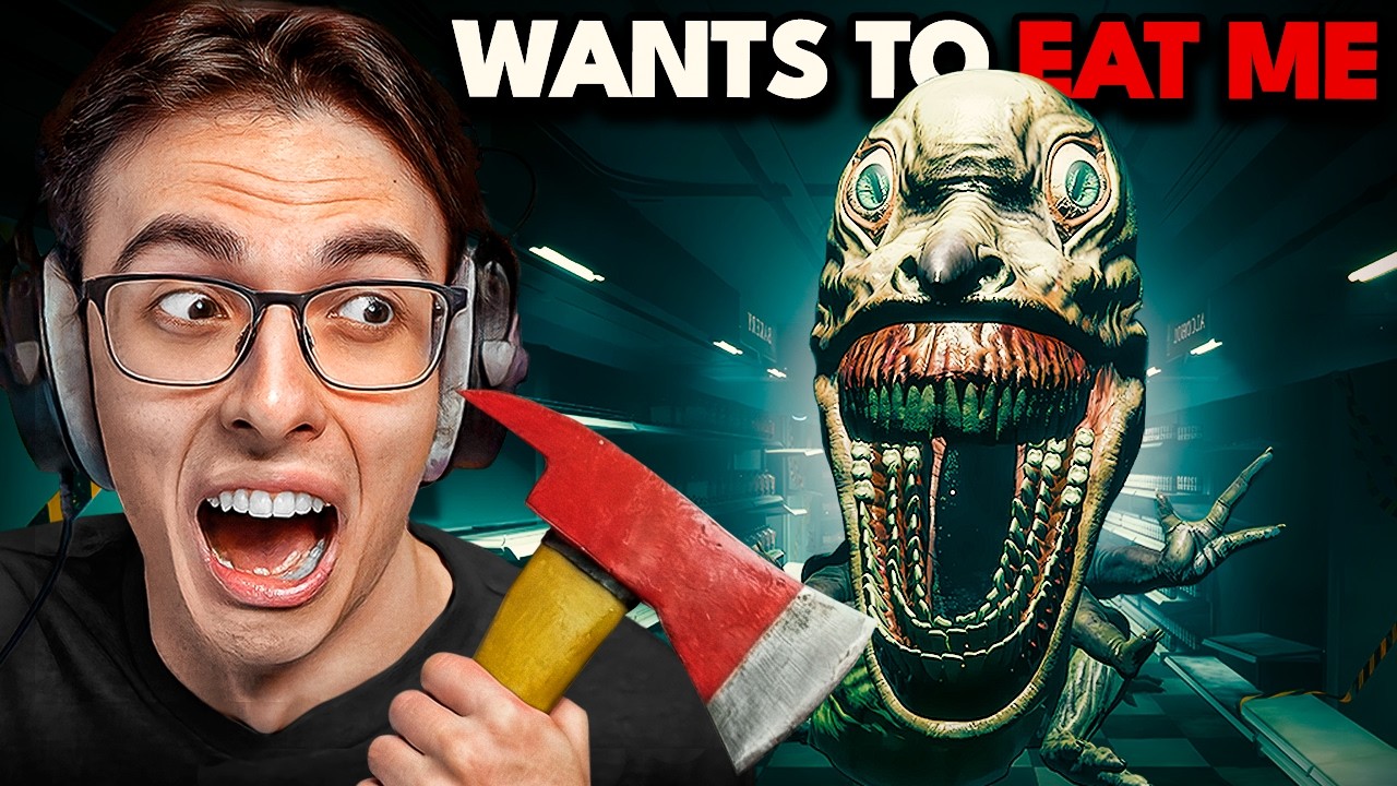 I Worked at a HAUNTED Supermarket... (HELLMART Full Game)