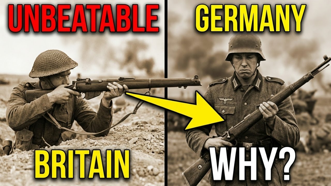 Lee-Enfield No. 4: Why This 'Hated' British Rifle Beat the German Kar98k
