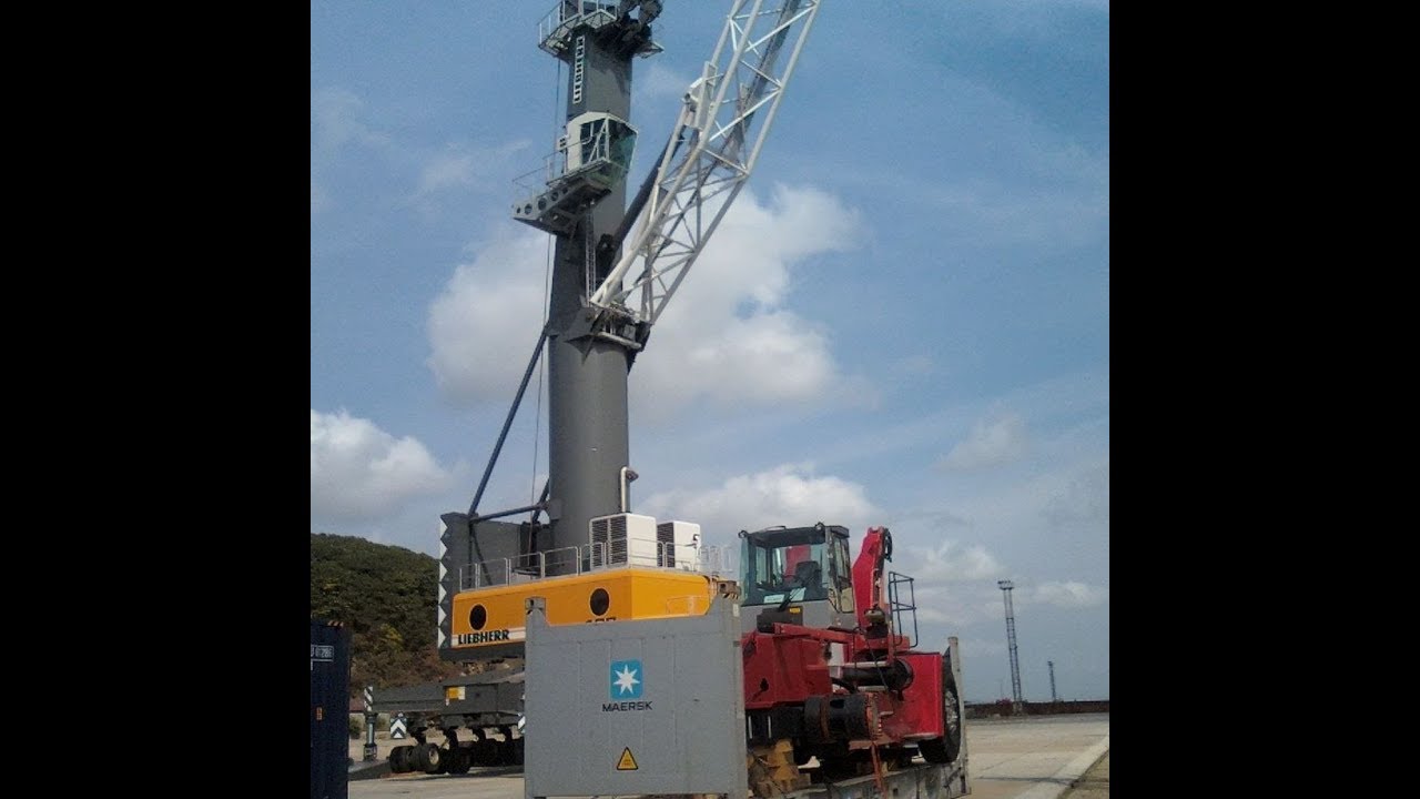 Портовый мобильный кран LIEBHERR LHM-400