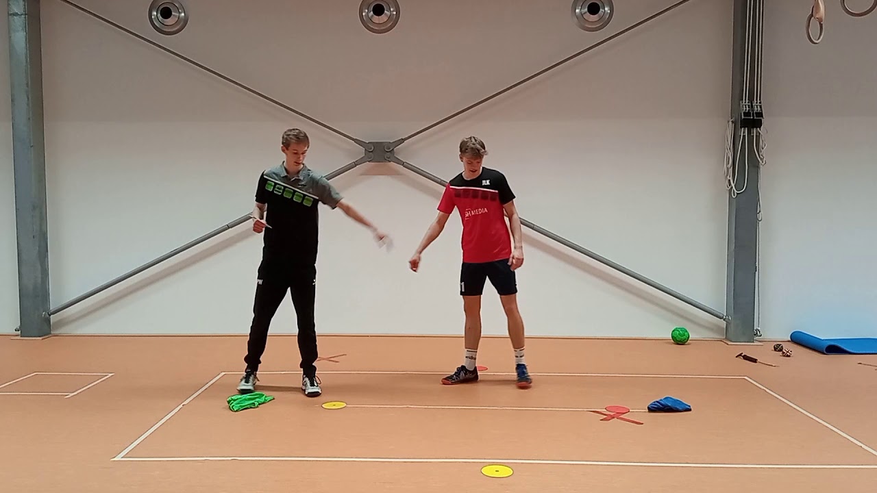 Reaktionstraining, Richtungswechsel und Antritte Woche 4.2