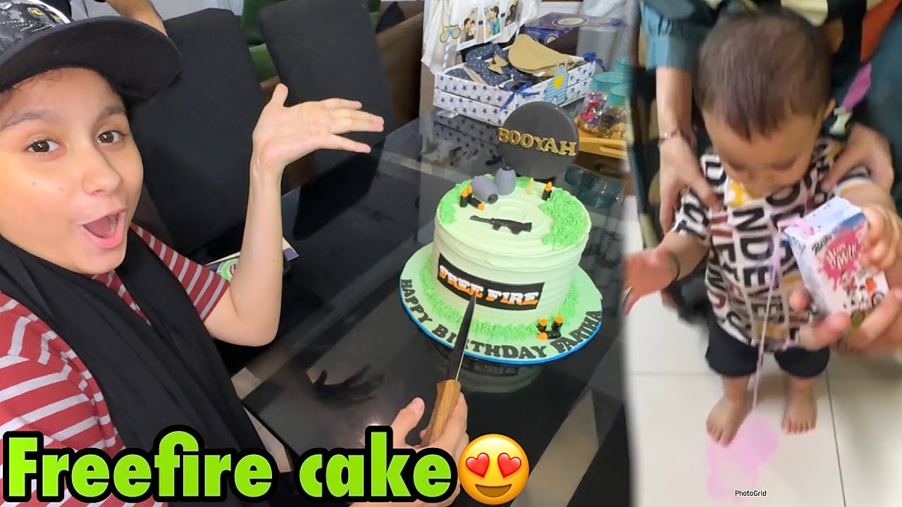 Fariha ka special birthday cake😍 | Basil me Sara juice gira diya😂