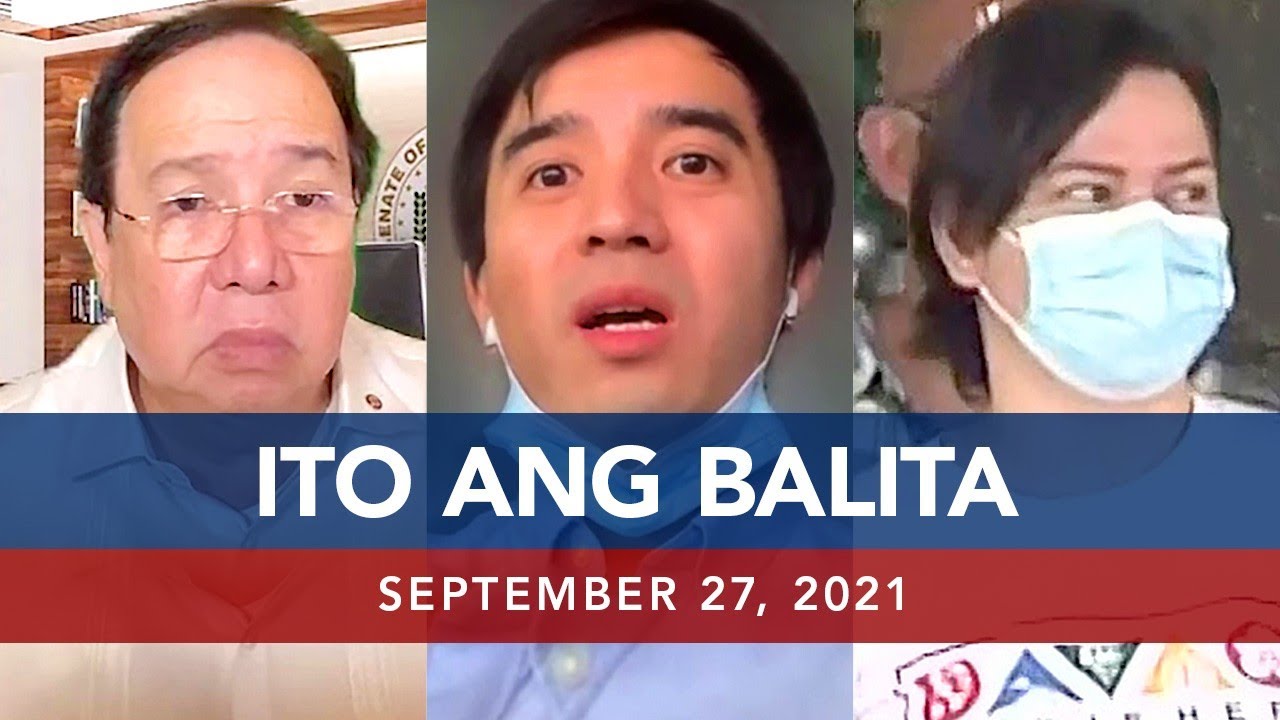 UNTV: ITO ANG BALITA | September 27, 2021