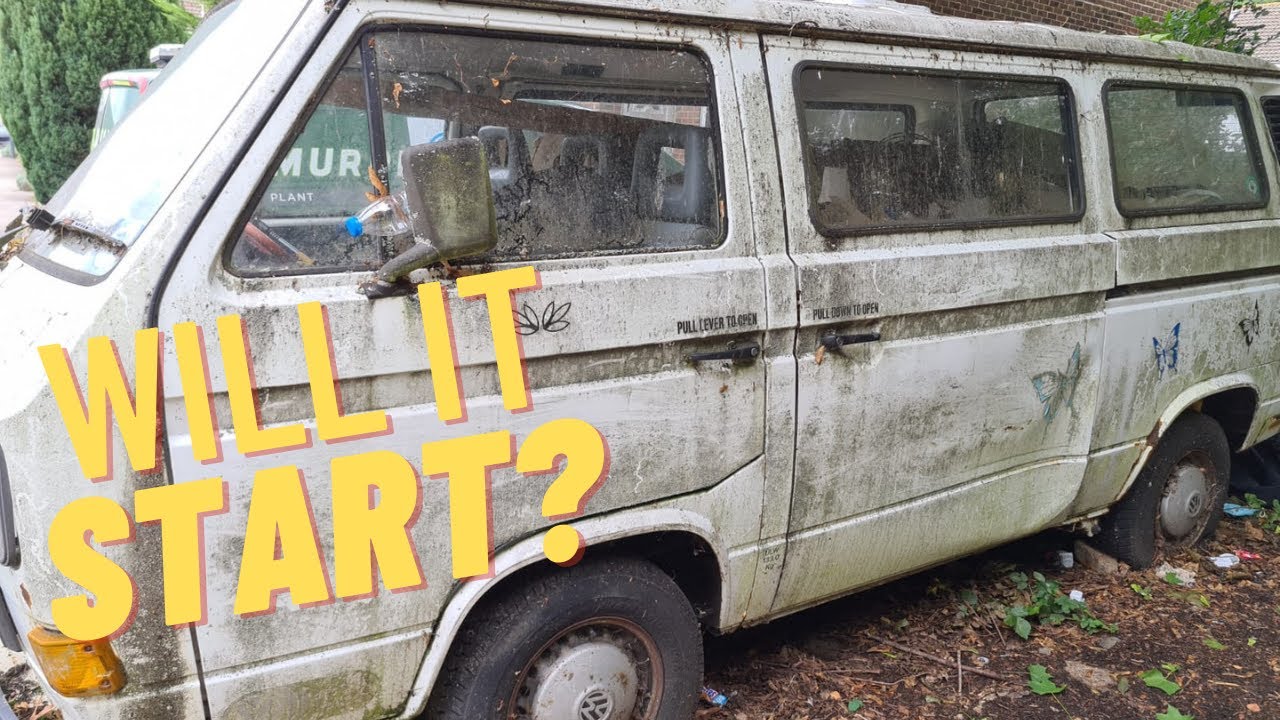 VW T25 First start in 20 years! will it run??!!