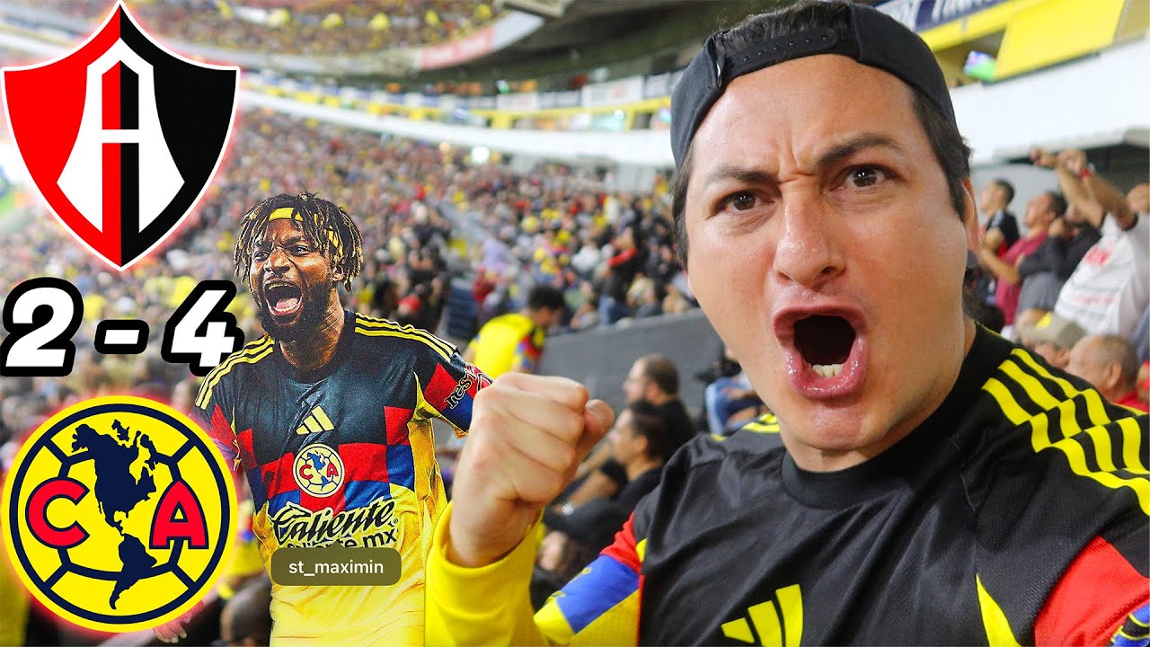 🚨 ¡OH LÁ LÁ, MAXIMIN IMPARABLE! Desde el Jalisco Atlas 2-4 América 🚨