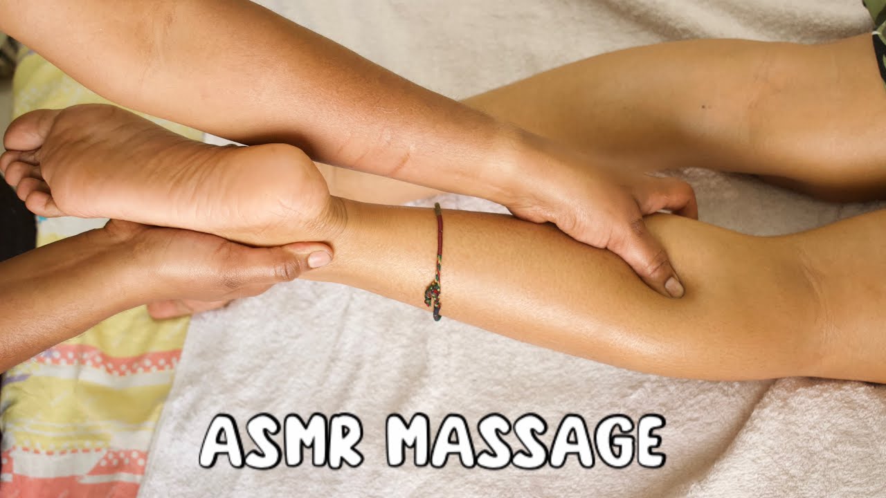 Female Leg Massage By Monalisa - Sleeping Pill For Insomnia | Indian ASMR Sounds