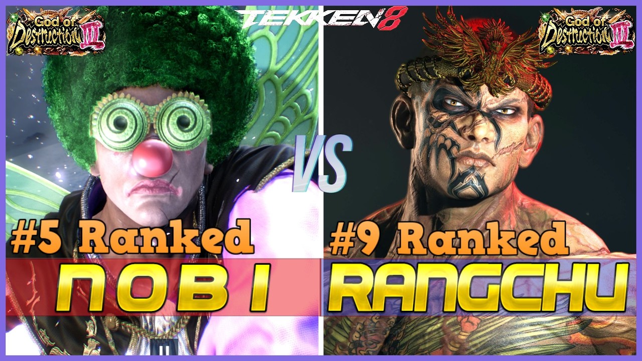 T8 ▰ NOBI (#5 Ranked Dragunov) Vs RANGCHU (#9 Ranked Fahkumram) ▰ Tekken 8 High Level Gameplay