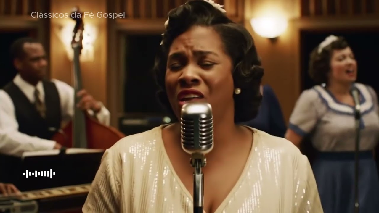 GLÓRIA E ALELUIA - Vencendo vem Jesus | BluesJazz - Clássicos da Fé Gospel #harpacristã #gospelmusic