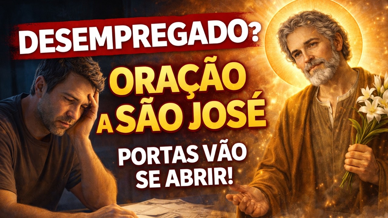 DESEMPREGADO? Faça Esta ORAÇÃO a São José e Veja PORTAS se ABRIREM 🙏🚪✨