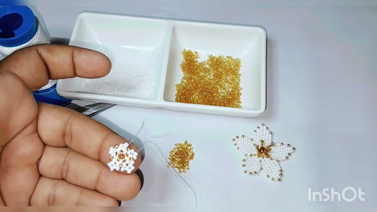 ARETES MOSTACILLA CHECA TOPOS EN FLOR | TUTORIAL PARTE 1