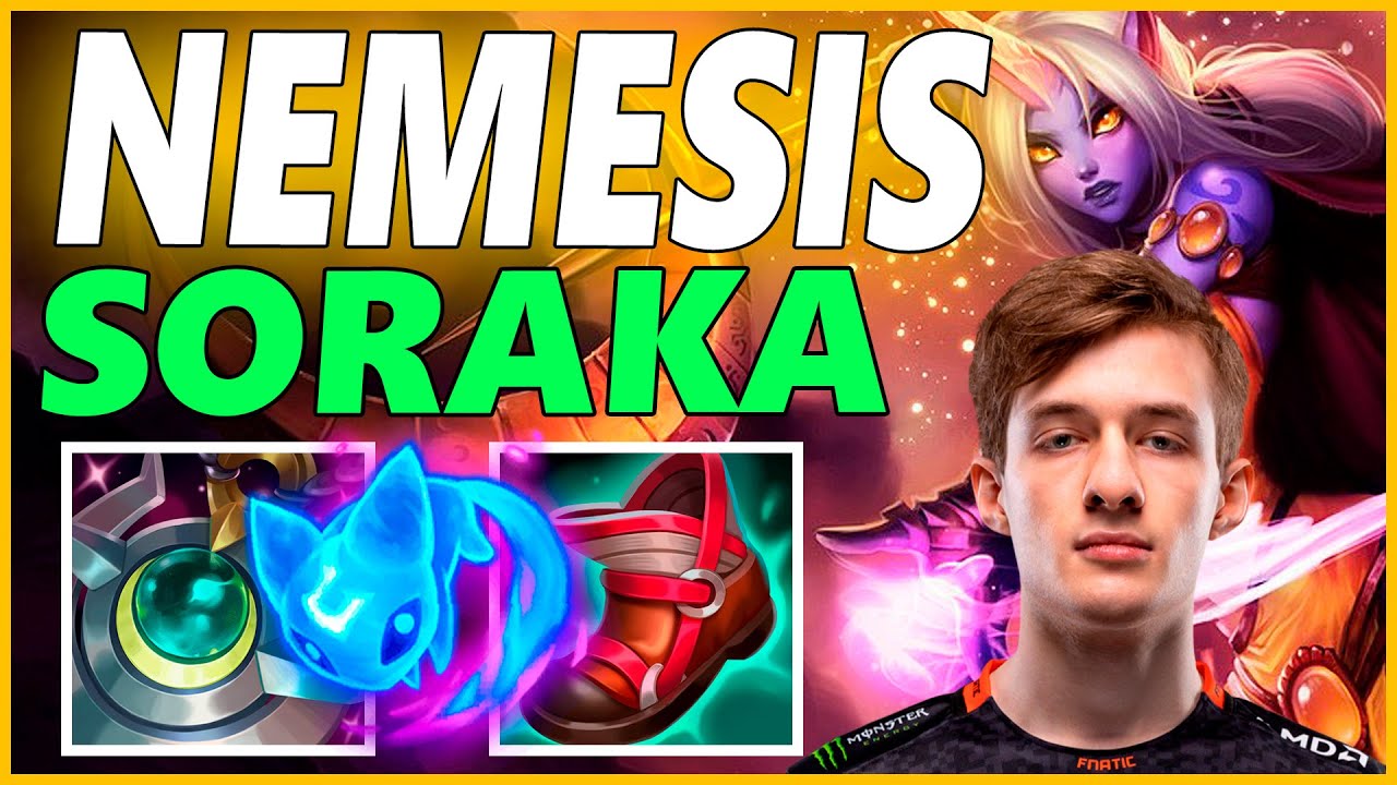 ⚡NEMESIS SORAKA SUPPORT GAMEPLAY⚡SEASON 12 LEAGUE OF LEGENDS