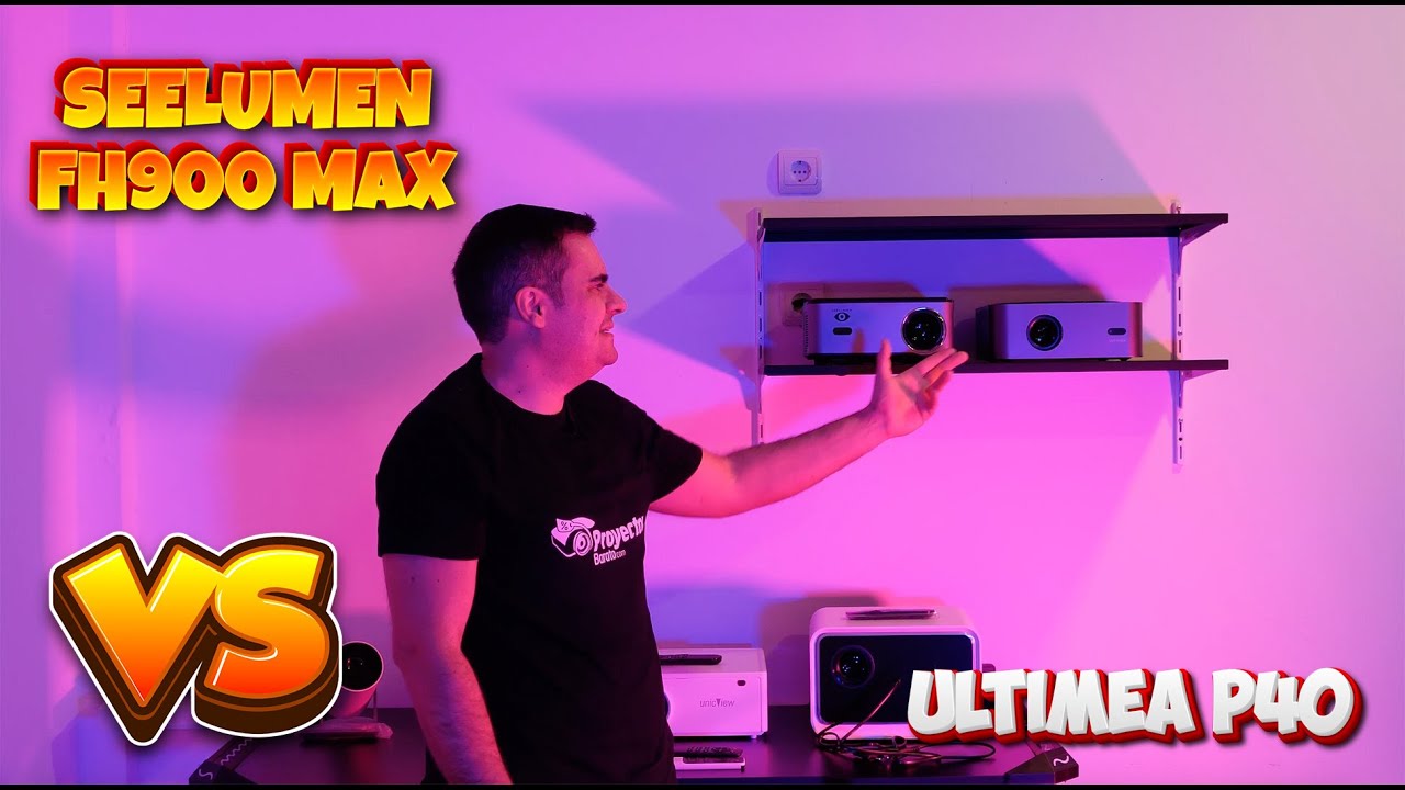 Ultimea P40 vs Seelumen FH900 max Mejor proyector 2023 comparativa al Detalle