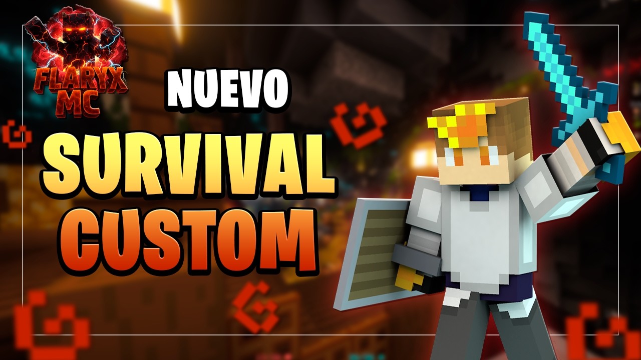 📢Nuevo Servidor Survival Custom de Minecraft!  | Servidores Java y Bedrock  1.21.X