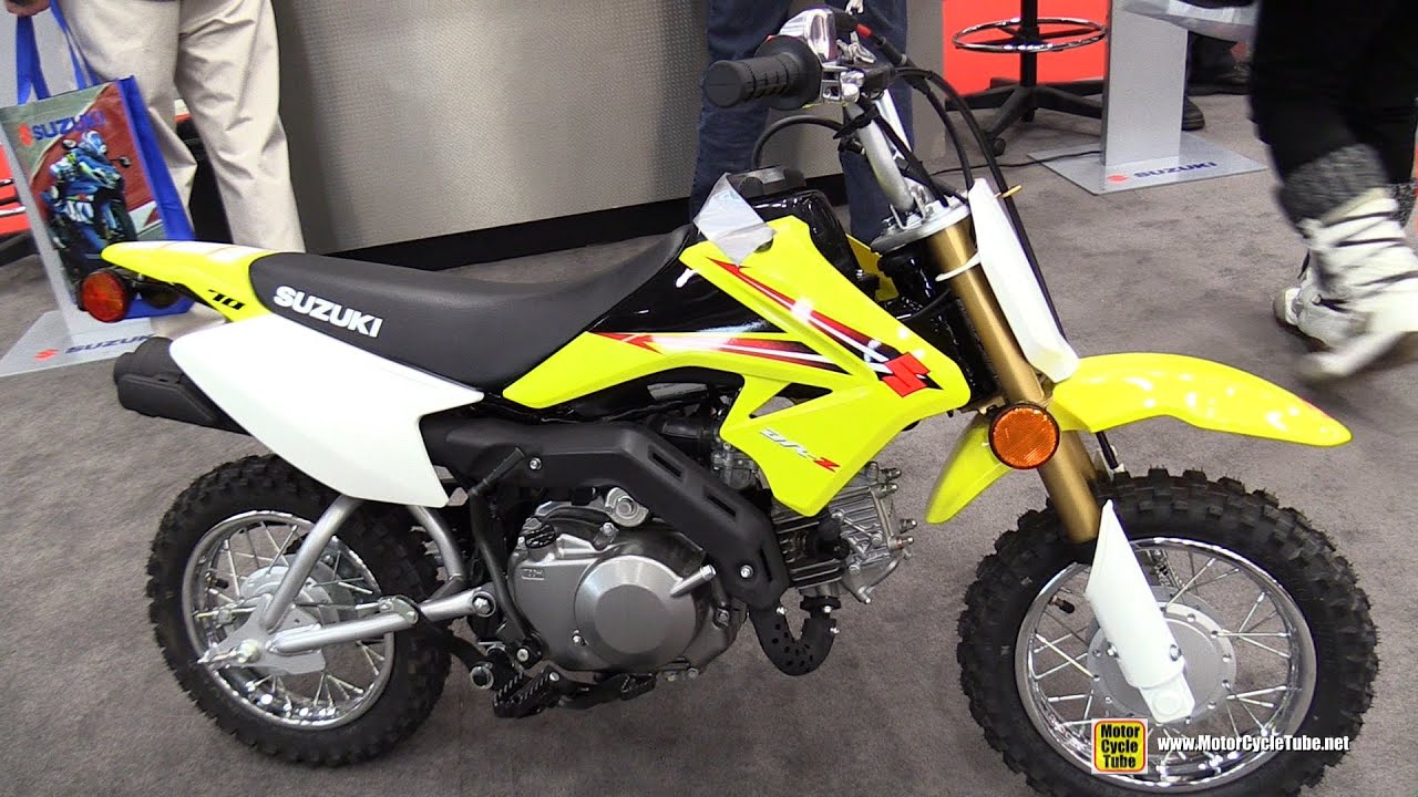 2015 Suzuki DR-Z70 Mini Cross Bike - Walkaround - 2015 Salon Moto de Quebec