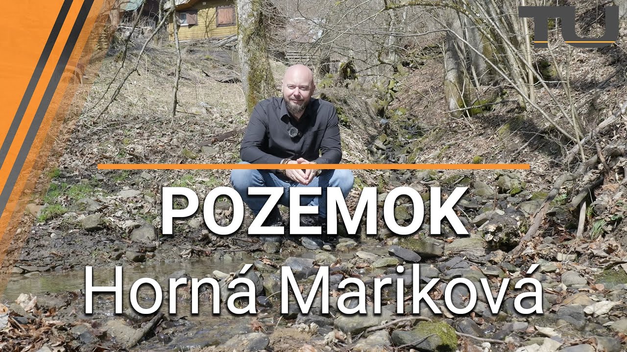POZEMOK NA PREDAJ - Horná Mariková