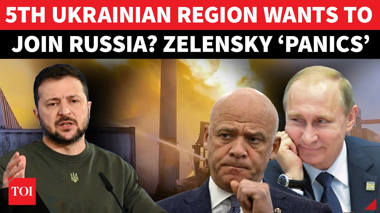 Ukraine&rsquo;s NEW Region Wants To Join Russia? &lsquo;Anxious&rsquo; Zelensky Imposes Emergency | Watch
