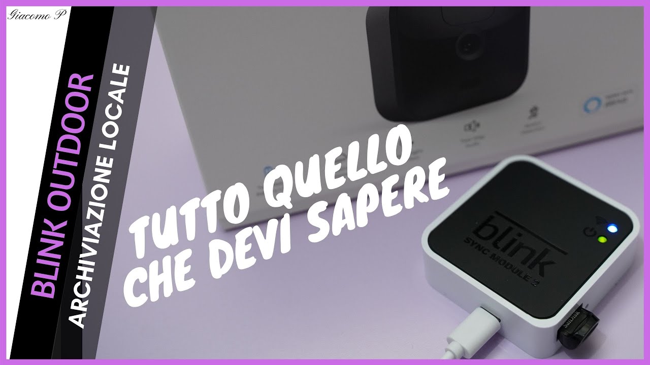 Blink Outdoor - archiviazione Locale - tutto quello che devi sapere
