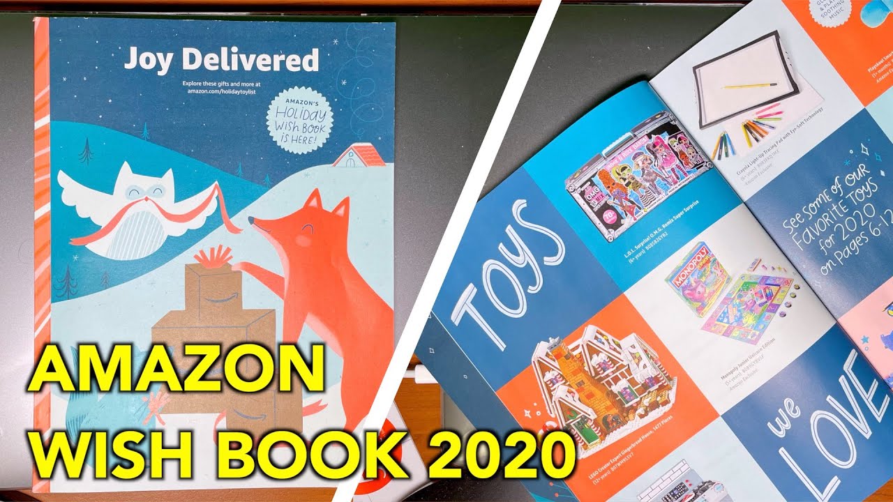 Looking through the 2020 Amazon Wish Book!