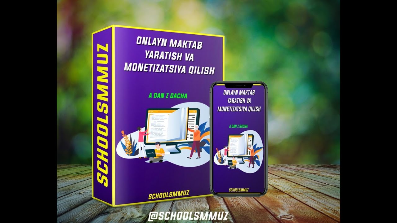 1 - dars. Kirish . ONLAYN MAKTAB YARATISH VA UNI MAKSIMAL MONETIZATSIYAS