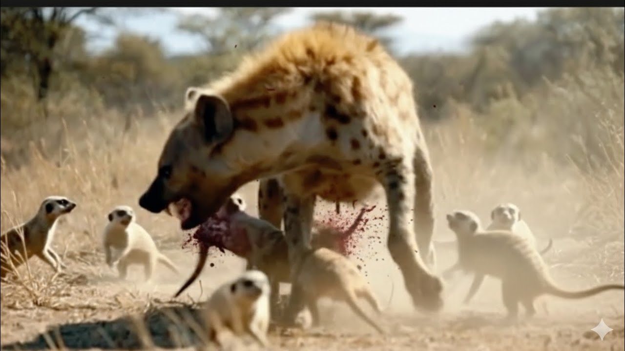 The Meerkat War: How Tiny Animals Defeated a Hyena and Outsmarted Two Predators