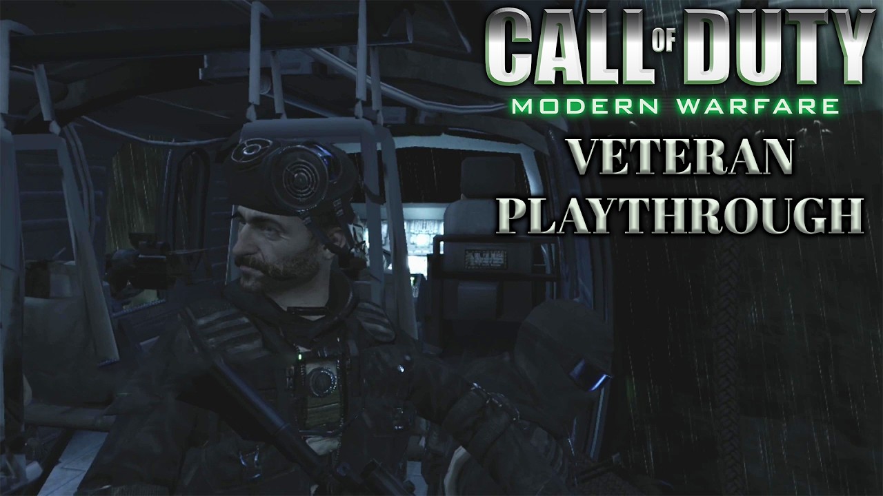 THE MOST INFLUENTIAL CAMPAIGN EVER | COD 4 VETERAN NOSTALGIA PLAYTHROUGH | PART 1