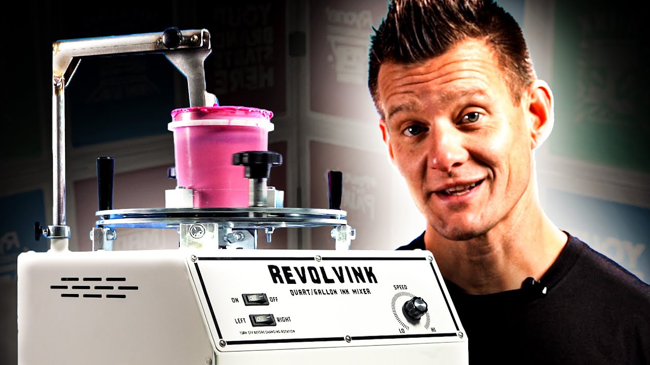 Top Tips for Mixing & Modulating Ink | Revolvink Mixer