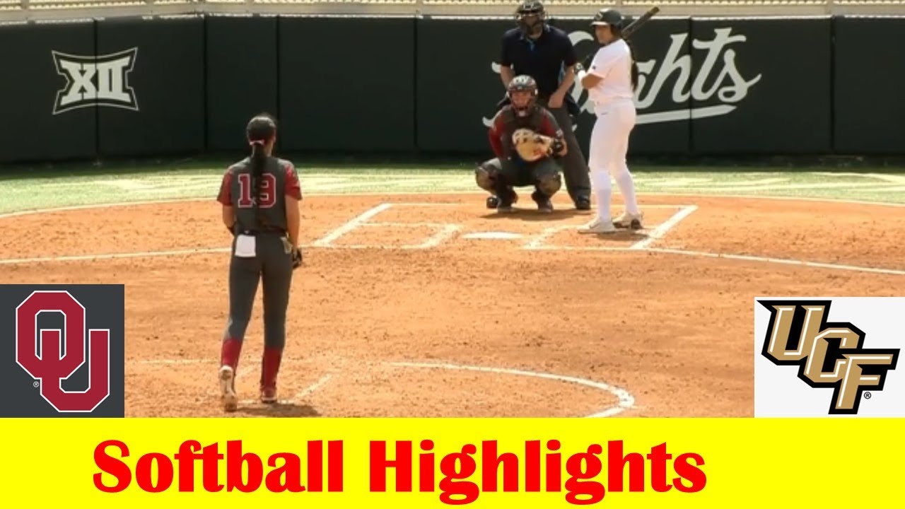 #2 Oklahoma vs UCF Softball Game 3 Highlights, April 28 2024