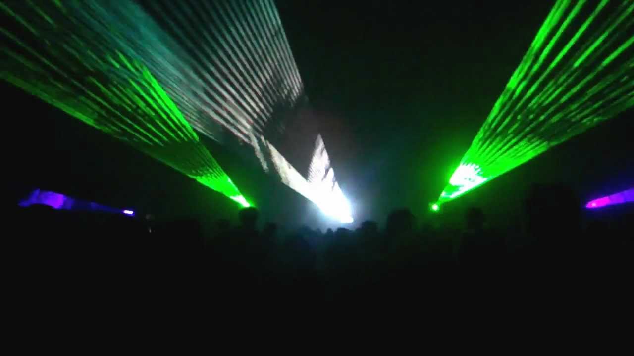 Lasershow auf der Landesgartenschau Nagold Part 1