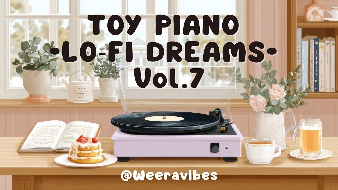 Dreamy Toy Piano Lo-Fi Dreams Vol.7 | 45 Minutes Cozy Background Music for Study & Sleep 🌙