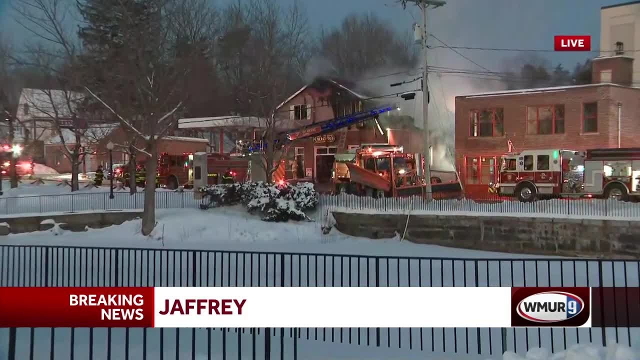 Fire breaks out at business in downtown Jaffrey