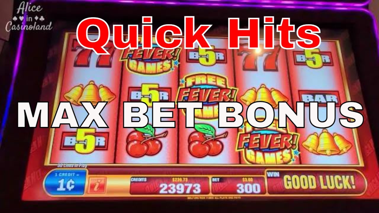 Slots at Bellagio -  QUICK HITS Wild Red MAX BET Bonus & Golden Century Dragon Link!