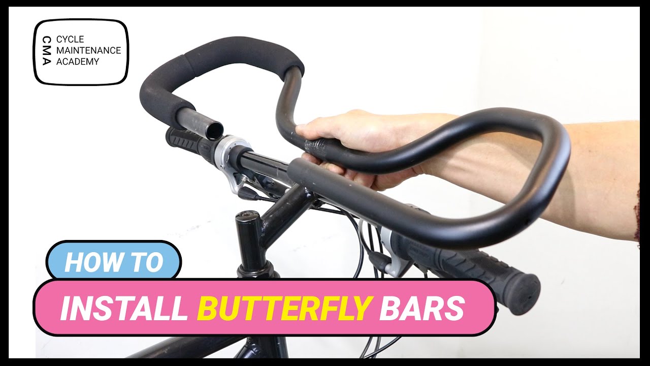 How To Install Butterfly Bars On Your Bike