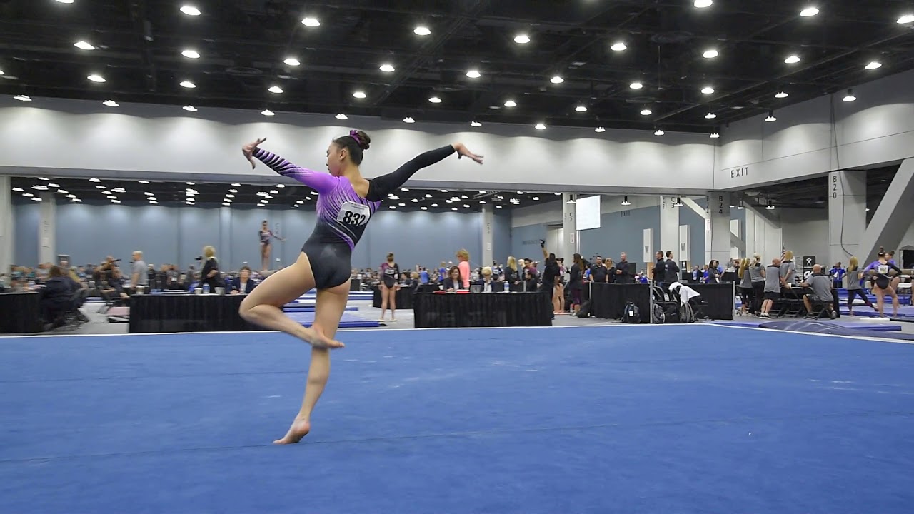 Andrea Li - Floor Exercise - 2018 Women's Junior Olympic National Championships